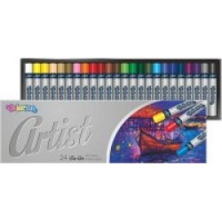 Пастель 24 цв. масляная 65719 Colorino
