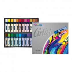 Пастель 24 цв. сухая 65245 Colorino