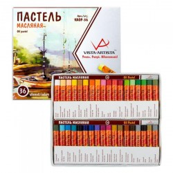 Пастель 36 цв. масляная VAOP-36 Vista Artista