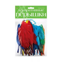 Перья для декорирования 2-405/04 микс /Альт/