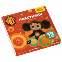 Пластилин 18цв. Чебурашка 53012 Мульти-Пульти
