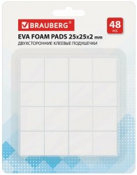 Подушечки клеевые 662786 48шт Brauberg