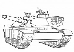Раскраска 65793 Танки Феникс