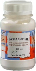 Разбавитель д/акриловых красок 100 мл 2427924 Сонет