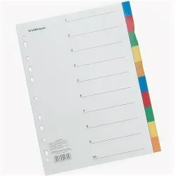 Разделитель 10 цв. 10л 366047 OfficeSpace