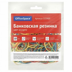Резинки банковские 100 гр d 80мм 333905 Office Space
