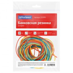 Резинки банковские 200 гр d 60мм 355995 Office Space