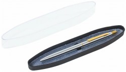 Ручка шариковая 143463 стальной корпус Brauberg