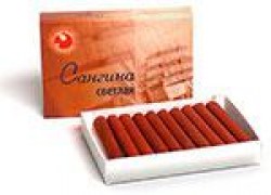Сангина/сепия в карт. 10 шт Т06133