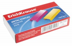 Скобы 24/6 89979 цветные Centrum