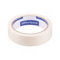Скотч 25мм*25м малярный 18612 OfficeSpace