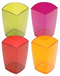 Стакан д/принадлежностей СН706 Тропик ассорти Стамм